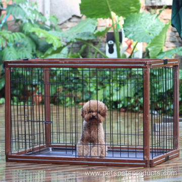 Serviceable Folding Expandable Main dog wooden fence Gate